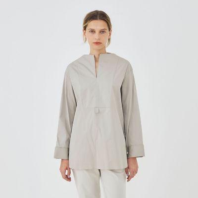 ストレッチタイプライター ブザムロングブラウス | GALERIE VIE (Women 