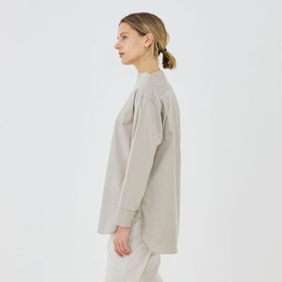 ストレッチタイプライター ブザムロングブラウス | GALERIE VIE (Women 