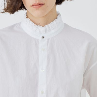 コットン フリルシャツ | GALERIE VIE (Women)/ギャルリー・ヴィー