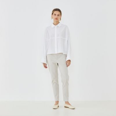 コットン ダブルカラーシャツ | GALERIE VIE (Women)/ギャルリー