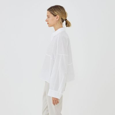 コットン ダブルカラーシャツ | GALERIE VIE (Women)/ギャルリー 