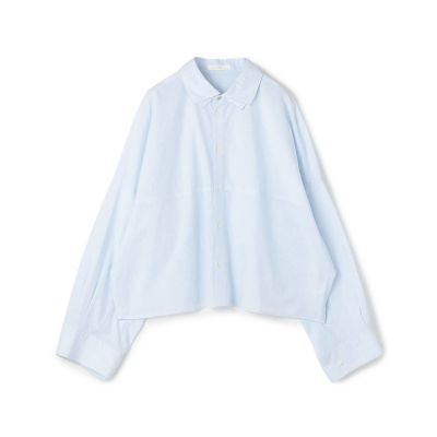 ＹA さん専用　GALERIE VIE✨21SS　ドライコットンツイル ノーカラ コットン ダブルカラーシャツ | GALERIE VIE (Women)/ギャルリー