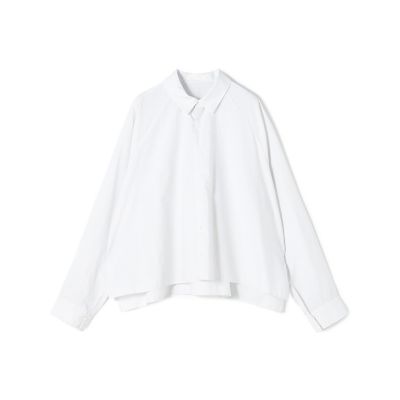＜GALERIE VIE (Women)＞コットンタイプライター　ラグランスリーブシャツ