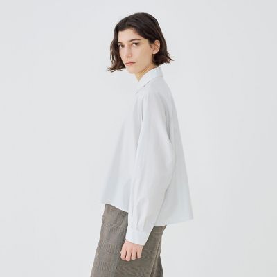 コットンタイプライター ラグランスリーブシャツ | GALERIE VIE (Women