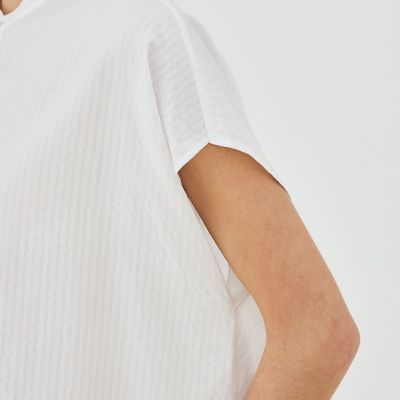 ソフトウェーブ バンドカラーシャツ | GALERIE VIE (Women)/ギャルリー
