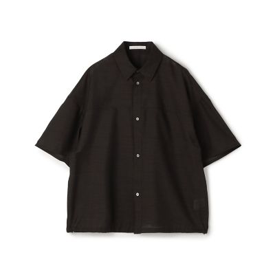 予約商品6月下旬以降順次お届け】リブコンビフレンチリネン ポロ