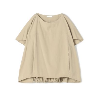 ＜GALERIE VIE (Women)＞【予約商品５月下旬以降順次お届け】コットン　シェルワイドプルオーバー