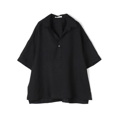 リネンポプリン スキッパーカラーブラウス | GALERIE VIE (Women