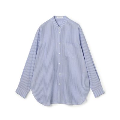 クランプルブロード バンドカラーシャツ | GALERIE VIE (Women 