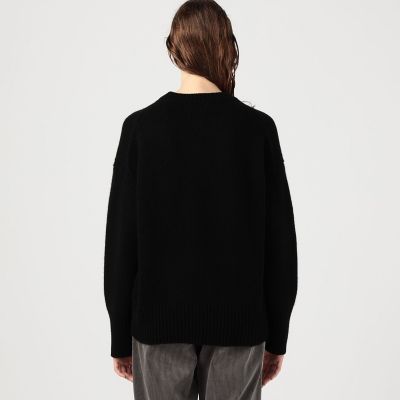 ファインウール クルーネックプルオーバー | GALERIE VIE (Women