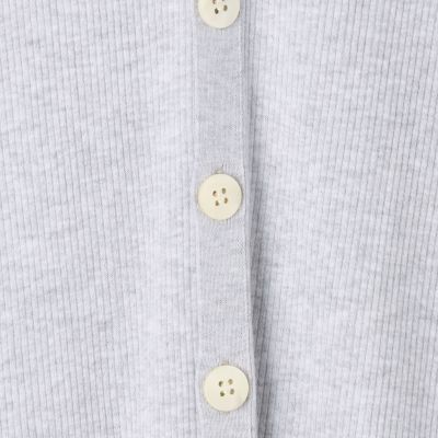 ギザコットンリブ Vネックロングカーディガン | GALERIE VIE (Women