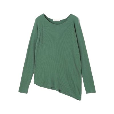 ＜GALERIE VIE (Women)＞ソフトレーヨン　アシンメトリープルオーバー