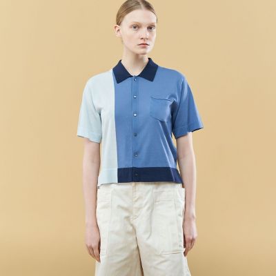 今期25夏秋新作未使用タグ付きギャルリーヴィークレープコットン薄手ニット タイムセール：9月29日（月）午前9時30分迄】クレープ