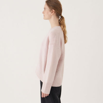 GALERIE VIE (Women)/ギャルリー・ヴィー ファインウール クルーネック 