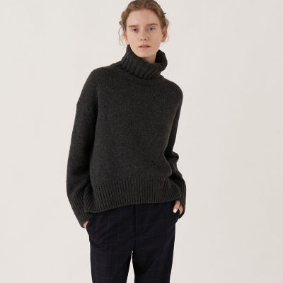 ファインウール タートルネックプルオーバー | GALERIE VIE 