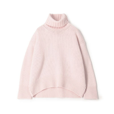 ギャルリーヴィー ニット ライトパープル 青っぽい