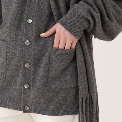 GALERIE VIE ボイルドニットカーディガン | GALERIE VIE