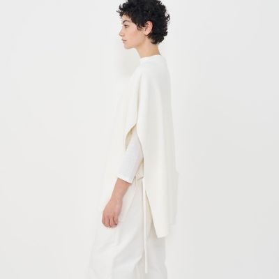 さちGALERIE VIEギャルリーヴィー　コットンシルクラップマント さち様専用GALERIE VIEギャルリーヴィー コットンシルクラップ