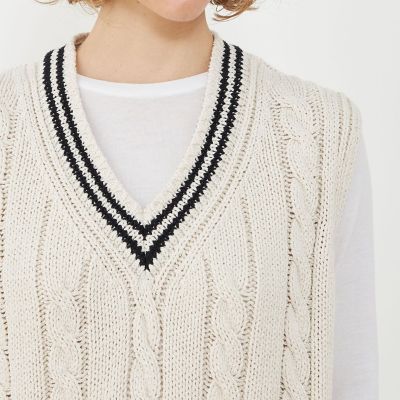 チルデンニット Vネックベスト | GALERIE VIE (Women