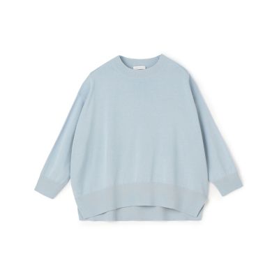 ＜GALERIE VIE (Women)＞プレーンコットン　クルーネックプルオーバー