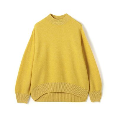 ＜GALERIE VIE (Women)＞カシミヤコットン　ビルドネックプルオーバー