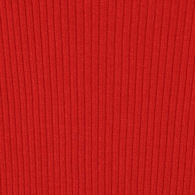 プルミエールウールリブ　クルーネックプルオーバー
