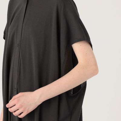 クレープコットン ビッグプルオーバー | GALERIE VIE (Women