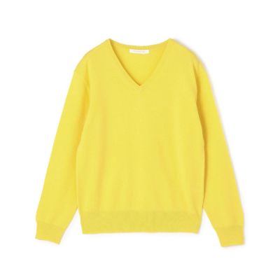 スコットランドカシミヤ　Ｖネックニット
