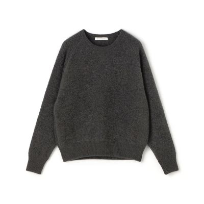 ＜GALERIE VIE (Women)＞ベビーカシミヤパイル　クルーネックプルオーバー