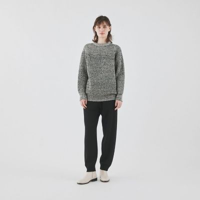 【GALERIE VIE】フィッシャーマンズリブ クルーネックプルオーバー フィッシャーマンズリブ クルーネックプルオーバー | GALERIE