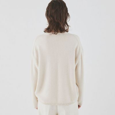 ロイヤルベビーアルパカ クルーネックプルオーバー | GALERIE VIE