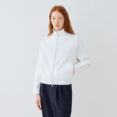 GALERIE VIE ブルゾン アウター シェイプメモリー ZIPフード