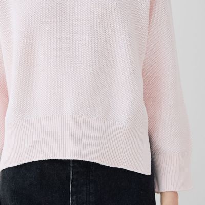 【GALERIE VIE】コットンカノコ クルーネックプルオーバー コットンカノコ クルーネックプルオーバー｜トゥモローランド