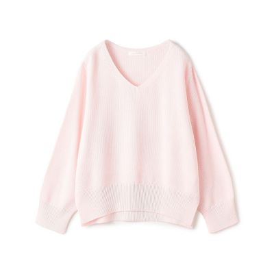 コットンカノコ　Ｖネックプルオーバー