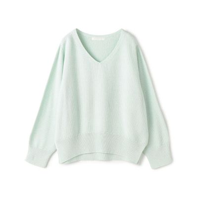 GALERIE VIE (Women)/ギャルリー・ヴィー コットンカノコ Vネックプルオーバー