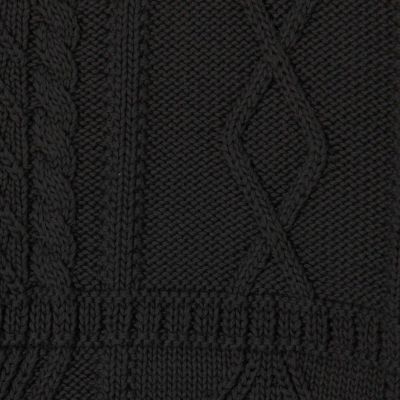 ガンジーニット　クルーネックプルオーバー