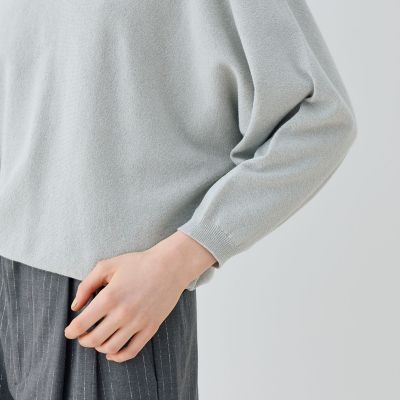 ストレッチコットン ドルマンスリーブオーバー | GALERIE VIE