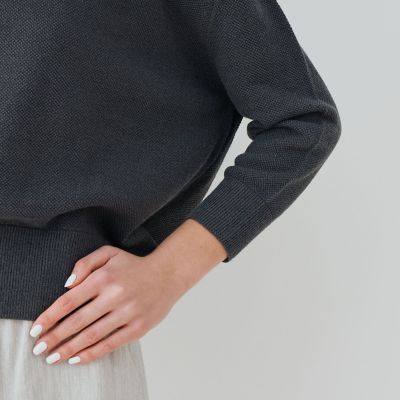 GALERIE VIE　ドライカノコ クルーネックプルオーバー ドライカノコ クルーネックプルオーバー | GALERIE VIE (Women
