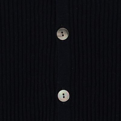 ギザコットンリブ　Ｖネックカーディガン