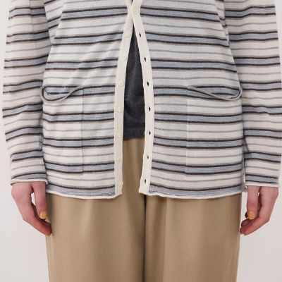 カシミヤシルク Vネックカーディガン | GALERIE VIE (Women