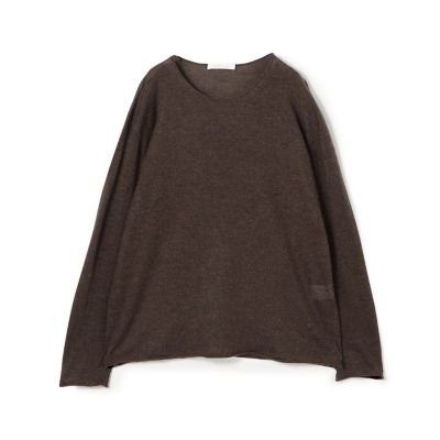 GALERIE VIE スーピマコットンジャージー クルーネックプルオーバー スーピマコットンジャージー クルーネックプルオーバー | maison
