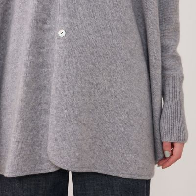 モンゴルカシミヤ オーバルカーディガン | GALERIE VIE (Women 
