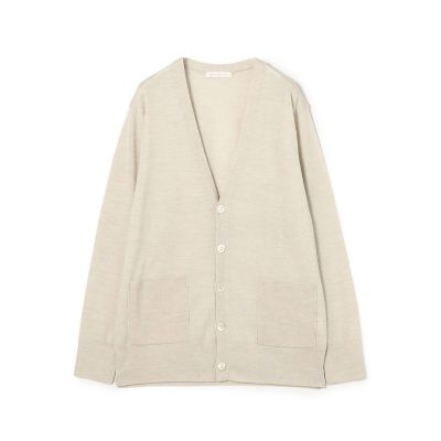 ＜GALERIE VIE (Women)＞プレーンウール　Ｖネックカーディガン