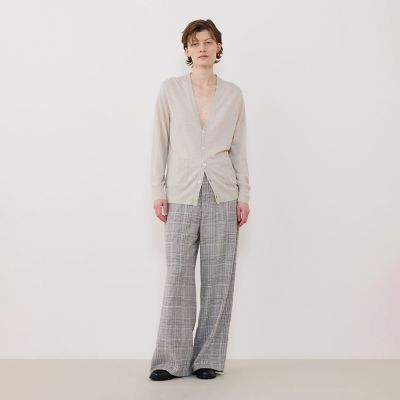 プレーンウール Vネックカーディガン | GALERIE VIE (Women