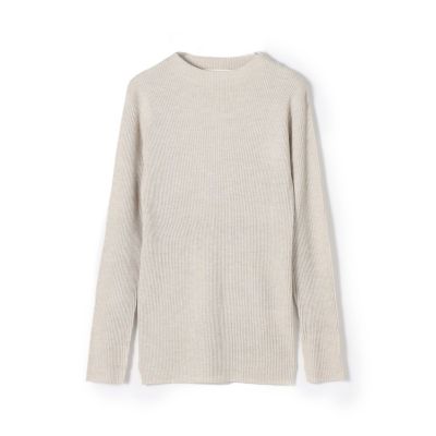 プルミエールウールリブ ボトルネックプルオーバー | GALERIE VIE