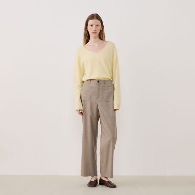 スコットランドカシミヤ Vネックプルオーバー | GALERIE VIE (Women