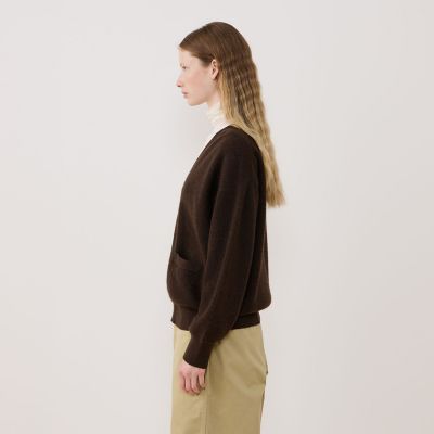モンゴルヤク ジップアップカーディガン | GALERIE VIE (Women