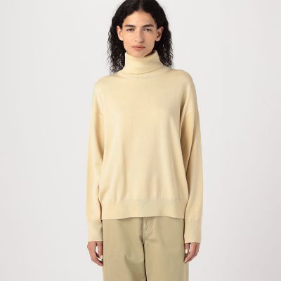 GALERIEVIE ファインウーステッド タートルネックプルオーバー　S GALERIE VIE（ギャルリー ヴィー）の「ファインウーステッド