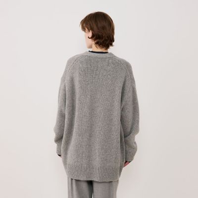 予約商品11月上旬以降順次お届け】ファインウール Vネック