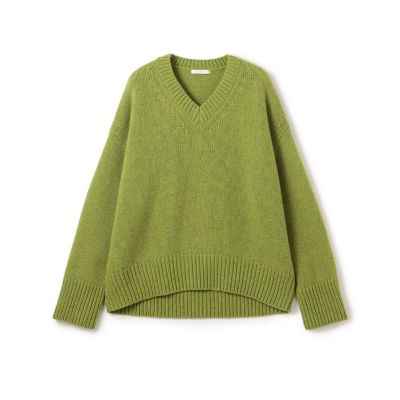 予約商品11月上旬以降順次お届け】ファインウール Vネック